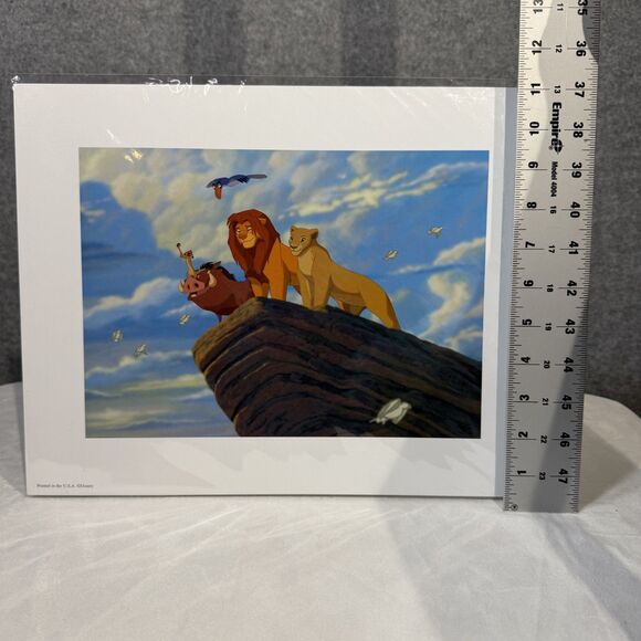 Exclusive Disney Store The Lion King Special Edition Lithograph - Picture 4 of 5